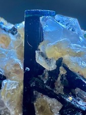 120 gram beautiful natural Terminated Bi colour Tourmaline crystal specimen picture
