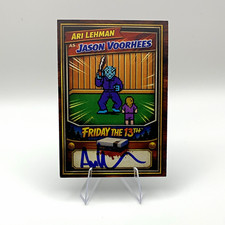 Prime Time Friday the 13th Nintendo Auto #9 Ari Lehman Jason Voorhees Auto picture