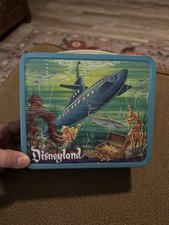 Rare Disneyland 1959 Monorail Metal Lunchbox No Thermos C8.5+ Vintage picture