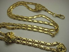 Pectoral chain for Bishops and Priests - Gold plated over brass -22-87-93-50in picture