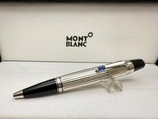 #RARE Montblanc BOHEME Black Silver Limited Edition Ball point Pen With Box picture