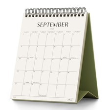 20262027 Small Standing Flip Desktop 18 Month Calendar With To Do List picture