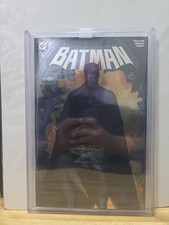 DC BATMAN #1 SIGNED DAN QUINTANA NYCC FOIL VARIANT. ENAMEL SIGNATURE 9.8+ COND picture