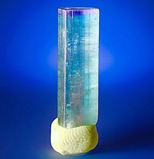Rare Large Purple Pink Blue Translucent Tourmaline Crystal Raw Natural Specimen picture