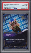 2025 RIFTBOUND: LEAGUE OF LEGENDS OGN-ORIGINS #197B TEEMO - SCOUT PSA 10 picture