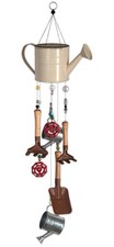 Sunset Vista Designs Gardening Time Chime, 30-Inch,Wind Chimes, Silver picture