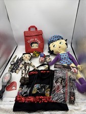 Vintage Betty Boop Lot of Pencils, Plush, Brush, Hand Bag, Watches, Hacky Sack picture