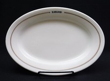 Antique Hotel Karldon Oval Serving Platter 10.25
