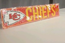 KC Chiefs DR. Street Sign, Tin Metal, 6