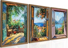 Henri Matisse Wall Art Famous Tuscany Coastal Landscape Wall Decor Painting, ... picture