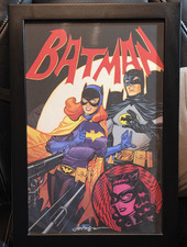 Dave Johnson Batman '66 #5 Variant Cover Signed Framed NYCC Comic Art Print picture
