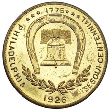 1926 US Sesquicentennial Expo Medal - Rosoff, Phila Pennsylvania, Rare Token picture