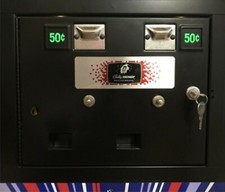 Midway Arcade Coin Door Insert Replacement Price Plates - Brand New NOS picture