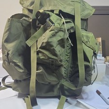 US Military OD Green Olive Drab Rucksack Backpack Field Pack US Marked picture