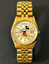 Vintage Lorus Seiko Disney Mickey Mouse Presidential Watch | Gold-Tone | DayDate picture