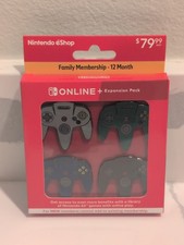 *NO CODE* Nintendo Switch Online N64 64 Controllers Controller 4 Pin Set *NEW* picture