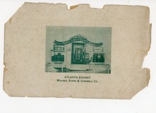 1895 Antique Trade Card Walker Evans & Cogswell Co Charleston SC Atlanta Exhibit picture