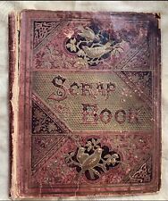 Antique 1800's Scrap Book picture