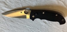Spyderco Manix XL S30V G10 Scales Black/ Satin Blade picture