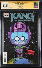 💥 Kang The Conqueror #1 - CGC 9.8 SS Signed by Skottie Young - Marvel (2021) 💥 picture