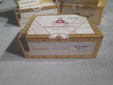 MONTE CRISTO WHITE SERIES ROTHSCHILD BIG 52 X 5 CIGAR BOX   picture