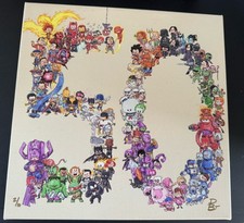 SDCC 2019 Canvas 50th anniversary Marvel,DC+ Patrick Ballesteros 12