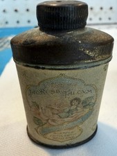 Vintage Jac-Rose Talcum Powder Tin – Antique Advertising Collectible picture