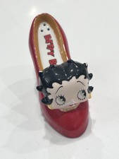 Vintage 1999 Betty Boop Vandor Red High Heel Salt Shaker 3 Hole Cosmetic Damage picture