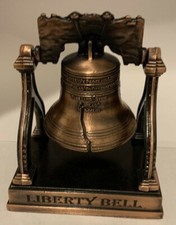 Liberty Bell on a metal stand picture