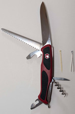Victorinox Swiss Army Large Pocket Knife Rangergrip 55 - (0.9563.C) *Open Box* picture