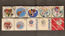 1975-1979 Disney Christmas Plates Set of 5 with Original Box Vintage picture