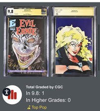 Evil Ernie #3 CGC/JSA 9.8 signed Pulido 1992 picture