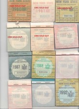 Original Unpunched New York State Inspection Sticker 16 years to choose NYS picture