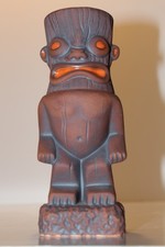 HTF Limited Ed MUNKTIKI Scrunch Face with TIKI~Body STACKER SET Made In Portland picture