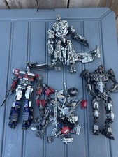 Lot Of 3 Hasbro Transformers Studio Series Megatron, Yolopark Optimus & Scourge picture