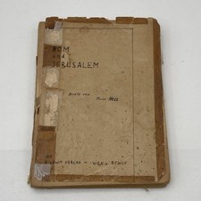 1919 Rom und Jerusalem (Rome And Jerusalem) Moses Hess Socialist Philosopher picture