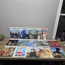 Lot of 14 Vintage Norfolk Southern World Magazines 1982-1984 Merger First Issue picture