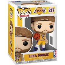 NBA Lakers Luka Doncic Basketball Sports Team Funko Pop Vinyl Figure #217 picture