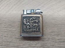 VTG RARE FRENCH NOVA MODELE DEPOSE LIFT ARM PETROL CIGARETTE LIGHTER c.1940s picture