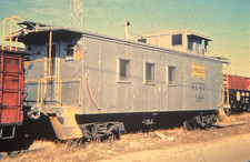Frisco SL-SF Railroad Caboose #1166 - 35mm Photo Slide picture