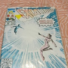 Marvel Comics Excalibur #50 (1992) Anniversary Issue ERROR YELLOW OMISSION picture