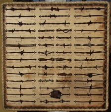 Antique Barbed Wire Display 50 cut's Authentic Barbwire  picture