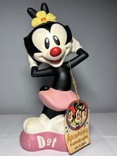 Vintage 1995 Animaniacs Dot Bubble Bath Bottle Figure Warner Bros w/ Tag picture