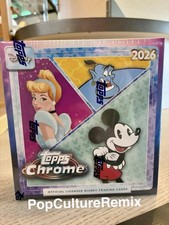 2026 TOPPS CHROME DISNEY MEGA BOX Brand New Factory Sealed picture