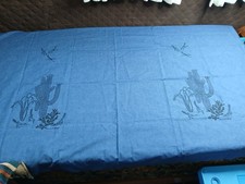  Harwood Steiger Table fabric panel screen-printed design quail Cactus Arizona  picture