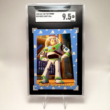 1995 SkyBox Toy Story #32 Buzz Lightyear SGC 9.5 Mint+ Disney Pixar Card picture