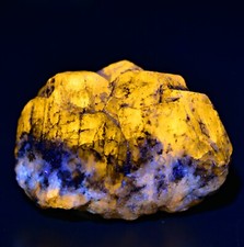 92 CT Rare Natural Fluorescent Marialite Scapolite Crystals On Matrix picture
