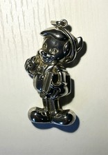 Vintage Walt Disney Sterling Silver Pinocchio Christmas Ornament 10.89g picture