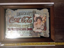 Nice Vintage Coke Advertisement Mirror picture