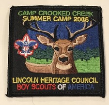 2006 Camp Crooked Creek PAtch Kentuckey MC1 picture